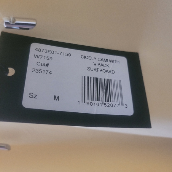 Paige Cicely 100% Real Silk Cami Surfboard - Picture 4 of 7